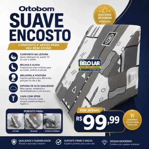 Suave Encosto Ortobom