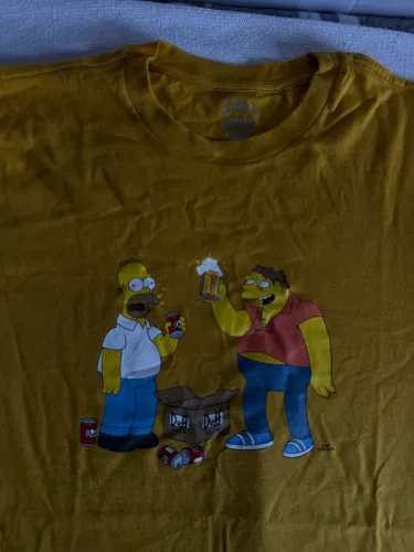 Camisa the Simpsons x billabong - m 