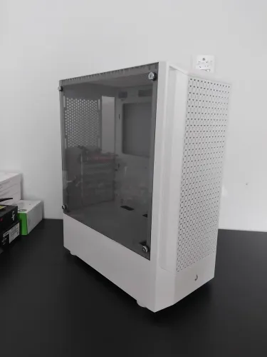 GABINETE RISE MODE WAVE WHITE C/ 3 FANS ARGB