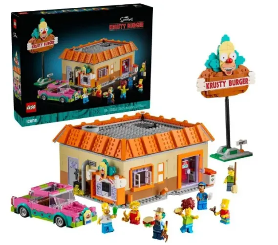 Icons - Os Simpsons Krusty Burger