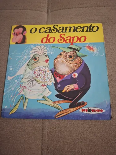 Coleção Disquinho anos 80 O Casamento do Sapo
