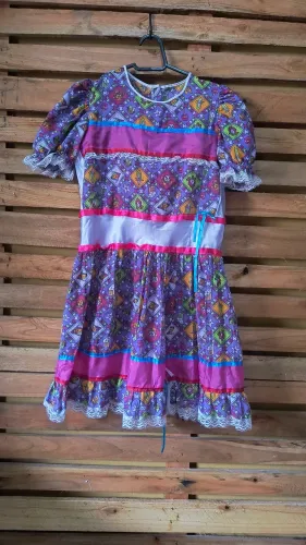 Vestido Caipira Juvenil Juvenil