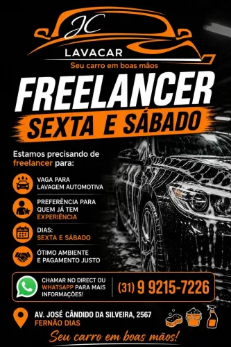 Vaga Freelancer Lava Jato
