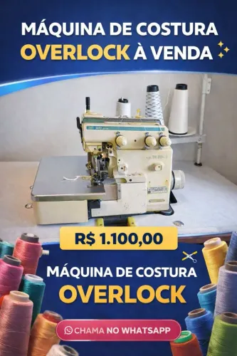 MÁQUINAS DE COSTURA INDUSTRIAL