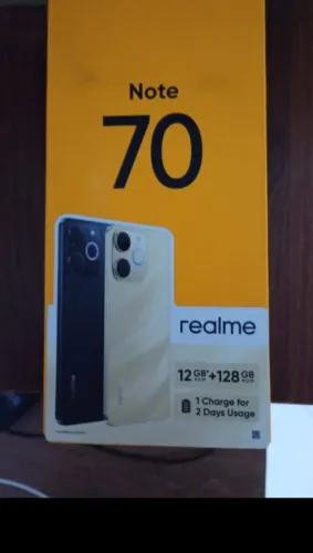 VENDO REALM NOTE 70 60 DIAS DE USO ? EXCELENTE CELULAR ?