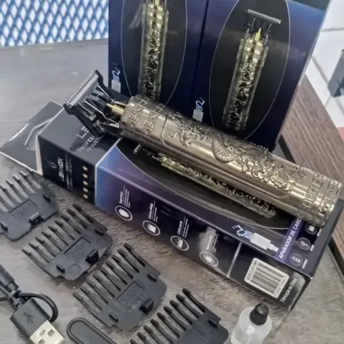 Máquina Aparador de Cortar Cabelo e Barba LEHMOX