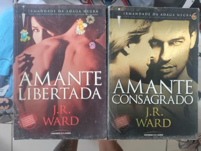 Livros da saga Amante