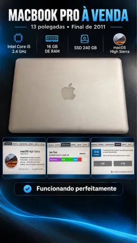 Apple Macbook pro 13 - 2011