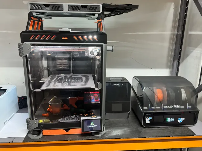 Impressora 3D K1 MAX com kit CFS e Secador filamento duplo