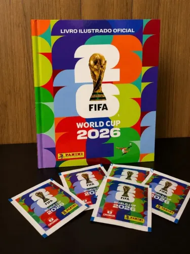 Álbum Oficial da Copa 2026 - Capa Dura | Atacado & Varejo
