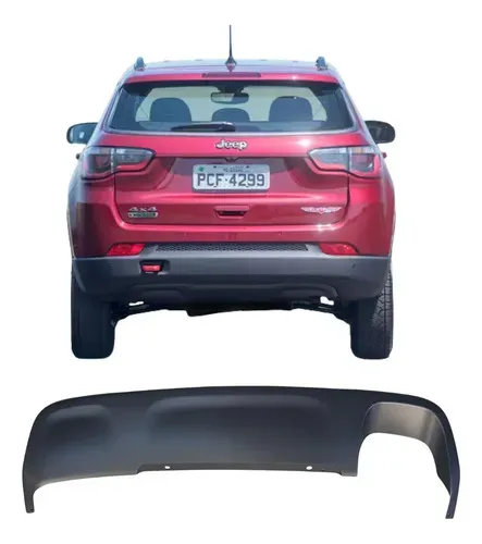 Aplique Parachoque Traseiro Jeep Compass 17/26 Mp4946