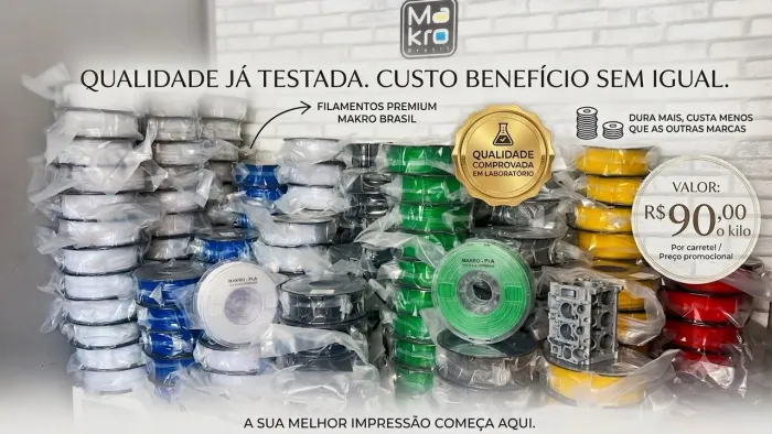 Filamento para impressora 3D