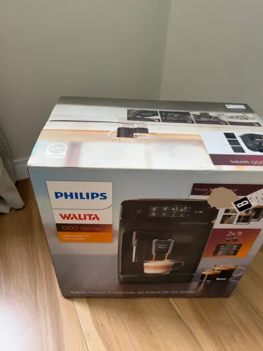 Cafeteira Expresso Lacrada Série 1200 Cor Preto Philips