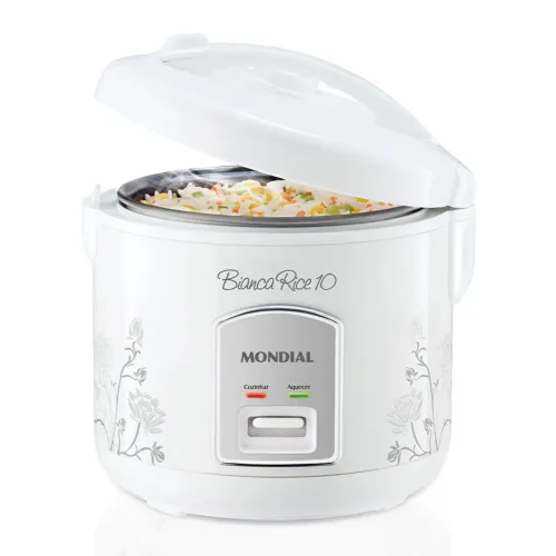 Panela elétrica de arroz Bianca Rice 10, prática e fácil de usar.