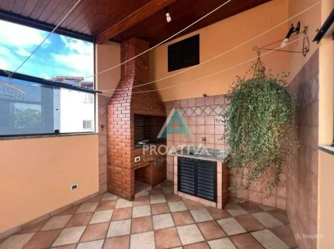 Sobrado com 4 dormitórios à venda, 309 m² - Parque Novo Oratório - Santo André/SP