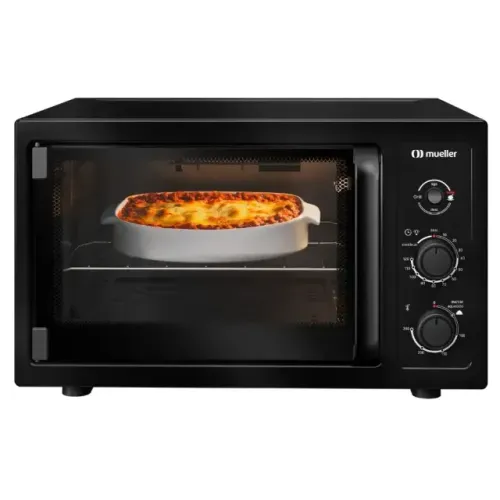Forno Elétrico de Bancada Mueller MFB50B 50 Litros com Grill Role o mouse sob a imagem pa