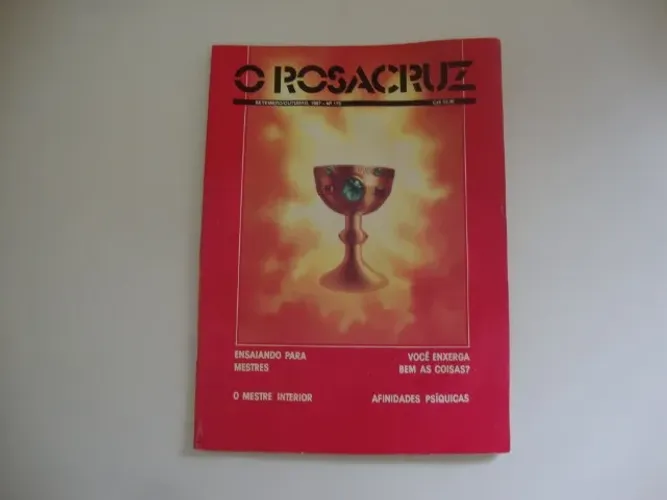 Revista O Rosacruz edições 175 / 176 - 1987.