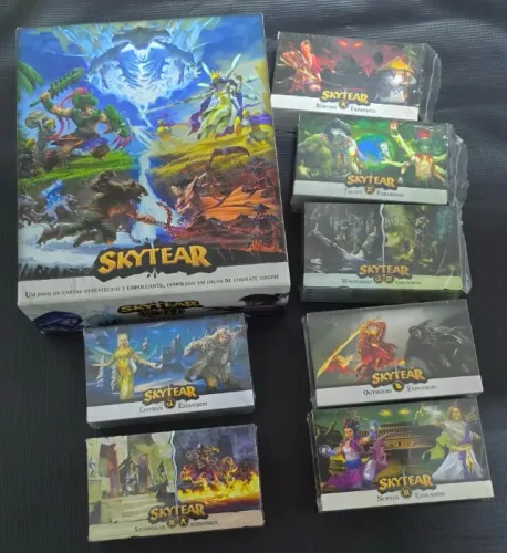 Skytear + 8 expansões Jogo de Tabuleiro Português Board game Novo