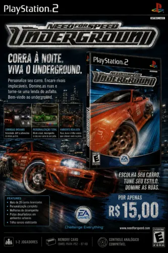 Need For Speed Underground - Playstation 2