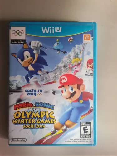 Vendo Jogo Mario e Sonic Olympic 2014 wii u