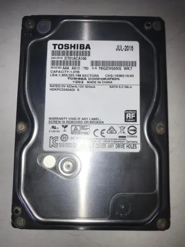 HD TOSHIBA DT01ACA100 1TB SATA