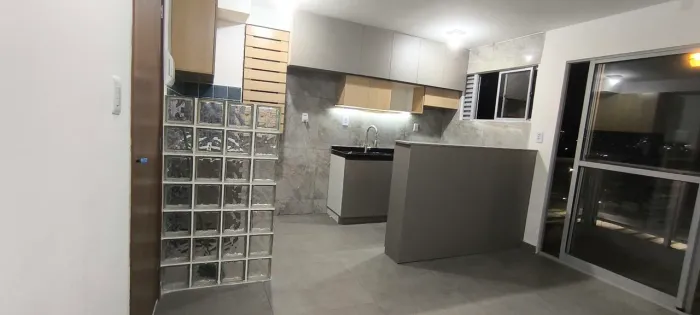Apartamento semi mobiliado