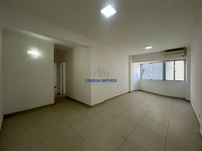 Apartamento para alugar 2 dormitórios vista mar Santos SP