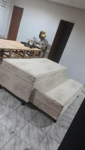 Cama box com auxiliar 