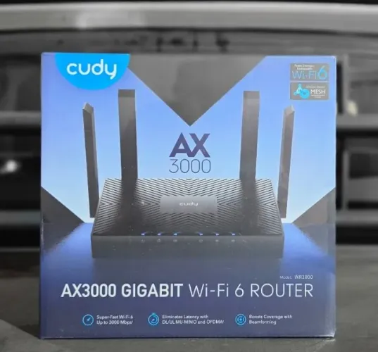 Roteador Gigabit WiFi 6 Cudy AX3000