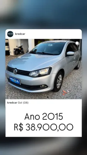 Volkswagen Gol Geração VI 1.0 8V MI Total Flex Mec. 4P 2015