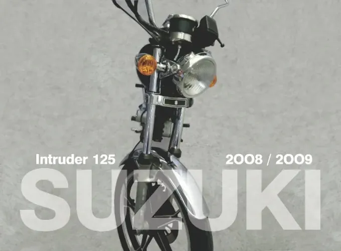 Suzuki Intruder 125 2009 Impecável