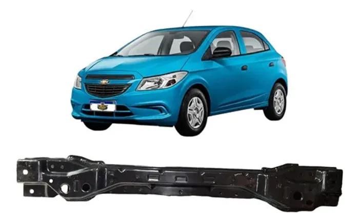 Travessa Radiador Onix Prisma 2013 A 2019 S/ Coxim Manual