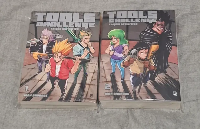 Mangá Tools Challenge 1 e 2 (Completo)