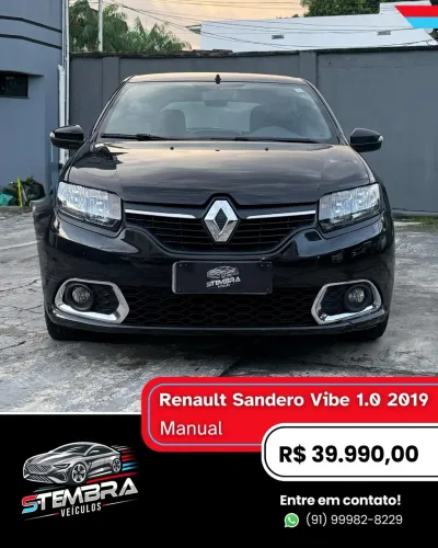 Renault Sandero Vibe Flex 1.0 12V 5P 2019