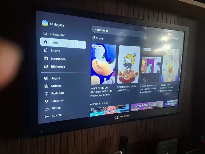TV 42" não é Smart!
