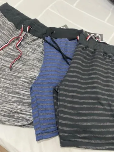 Kit Bermudas de Moletom 