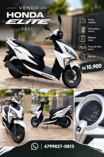 Honda Elite moto a venda!