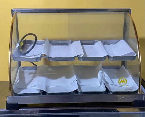 Estufa para salgados 8 bandejas