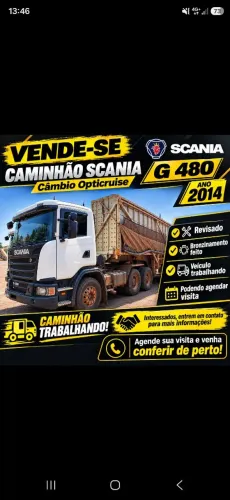 Scania G480 6x4