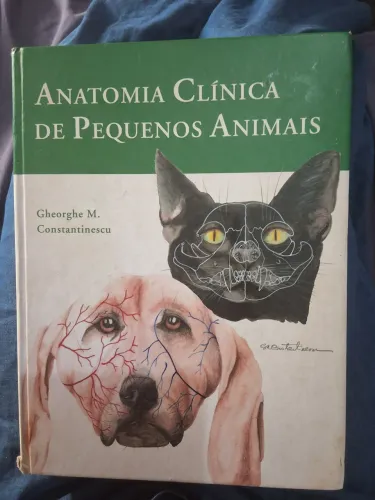 Livro de Anatomia Clínica de Pequenos animais