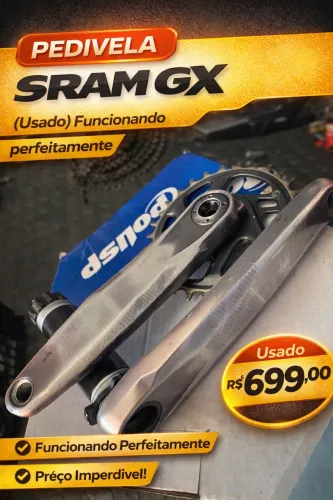 OPORTUNIDADE Pedivela Sram GX