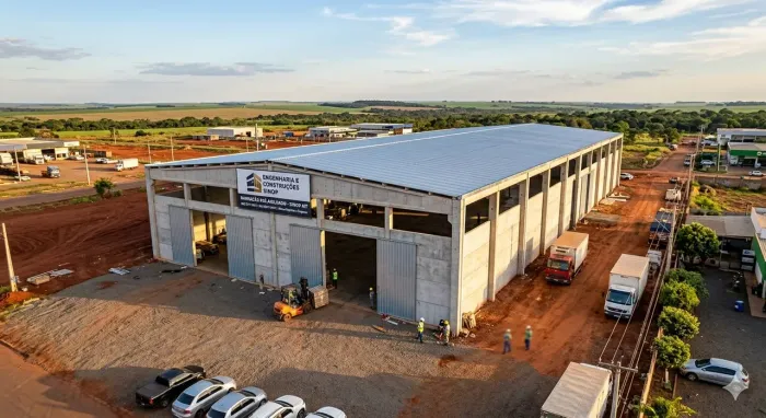 Construção de Barracão - Entrega Rápida e Preço Justo