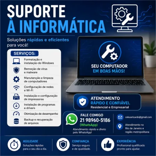 SUPORTE À INFORMÁTICA