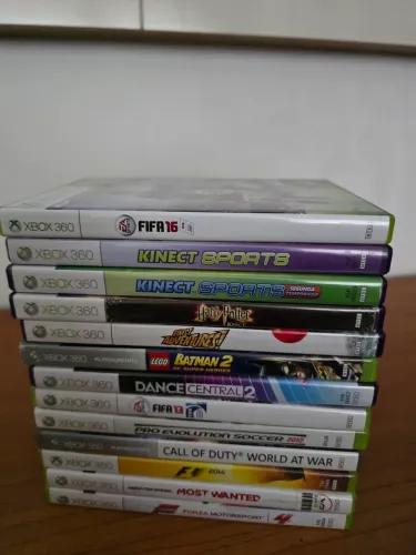 Xbox 360 + kinetic + jogos