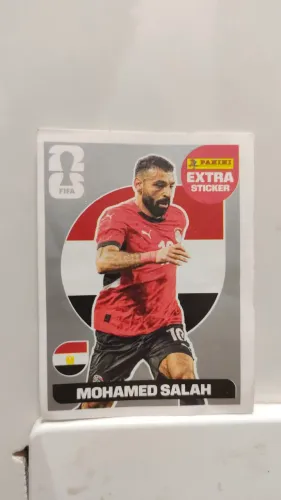 Figurinha  Extra sticker Salah
