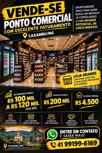 Excelente ponto de loja, lucrando muito
