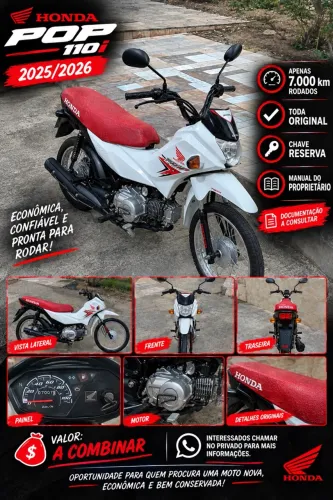 Honda Pop 110i ES 2026