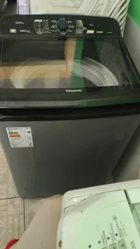 MÁQUINA DE LAVAR PANASONIC 12 KILOS INOX FAÇO A ENTREGA GRÁTIS DOU GARANTIA DE 3'MESES