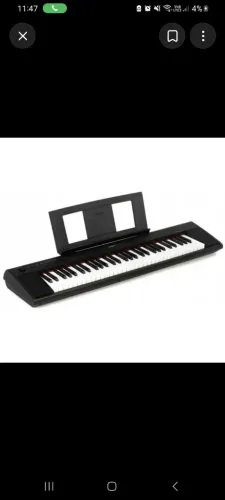 Teclado Piaggerro Yamaha NP12
