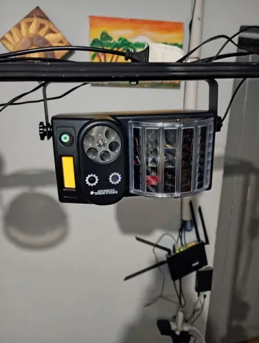 Iluminação dj 4 em 1